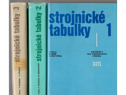 Strojnické tabulky, J. Fiala, 1987