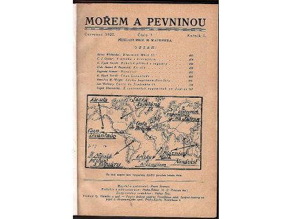 Mořem a pevninou – ročník I. č. 7–12, 1925