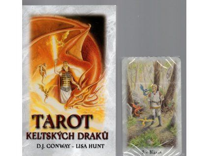 Tarot keltských draků + 78 karet, D. J Conway, 2001