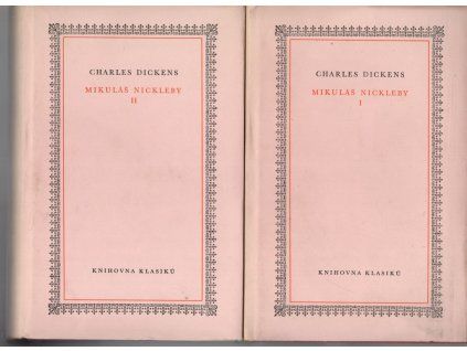 Mikuláš Nickleby. Díl 1-2, Charles Dickens, 1957