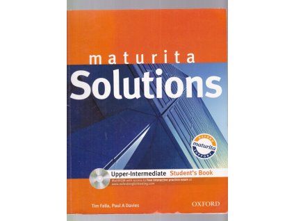 Maturita solutions Upper-intermediate Student's Book, Tim Falla, 2009