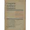 Časopis pro moderní filologii 1940 roč. XXVI. - Věnováno univ. profesoru Jos. Jankovi k jeho sedmdesátinám v den 25. října 1939