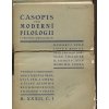 Časopis pro moderní filologii 1948-1949 roč. XXXII., 1948