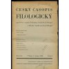 Český časopis filologický - společný orgán Jednoty českých filologů a Klubu moderních filologů, ročník I, 1943