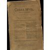 Česká mysl - časopis filosofický, ročník IV., 1903, Fr. Čáda (red.), 1903
