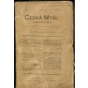 Česká mysl - časopis filosofický, ročník III, 1902, Fr. Čáda (red.), 1902