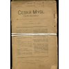 Česká mysl - časopis filosofický, ročník III, 1902