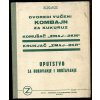 Dvoredi vučeni Kombajn za Kukuruz - Komušač - Zmaj - 2KM - Krunjař - Zmaj - 2KR, 1966