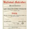 National-Kalender für alle Kronländer der kaiserl. königl. österreichischen Erbmonarchie