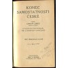 Konec samostatnosti české. Díl 1+2, Arnošt Denis, 1921