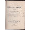 Premières poésies : 1829–1835, Alfred de Musset, 1899