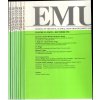 Emu – konvolut 1986–1995 : Journal of the Royaal Australian Ornithologists Union, 1986