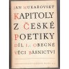 Kapitoly z české poetiky. Díl 1-3, Jan Mukařovský, 1948