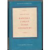 Kapitoly z dějin české literatury, Jaroslav Vlček, 1952
