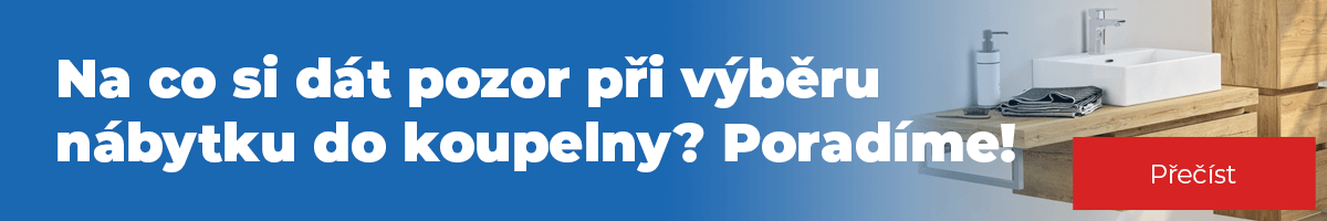 Jak vybrat koupelnový nábytek ?