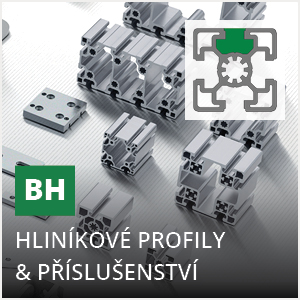 Série BH: Profily a příslušenství