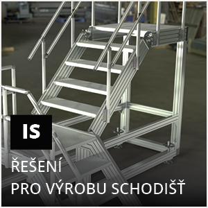 Série IS: Systém pro vytváření schodišť