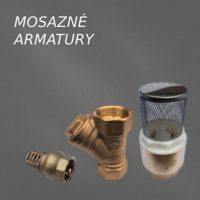 9 Mosazné armatury 