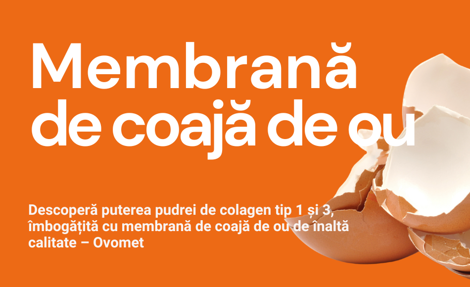 Colagen cu pudră din membrană de coajă de ou
