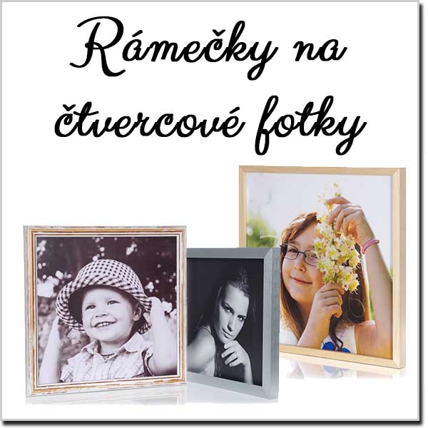 rámečky na čtvercové foto