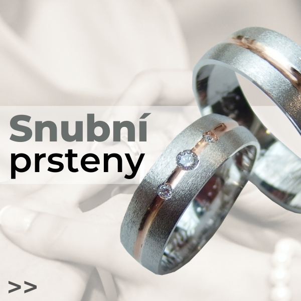Snubní prsteny - ocelové, stříbrné, titanové
