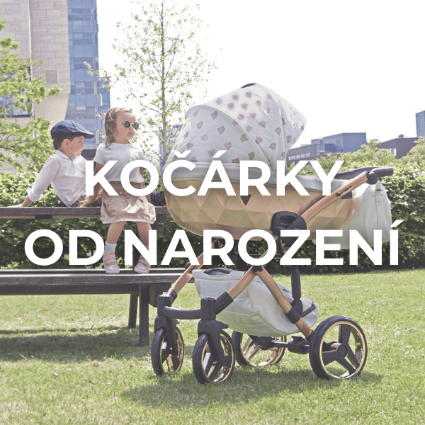 banner do kategorie kočárky od narození
