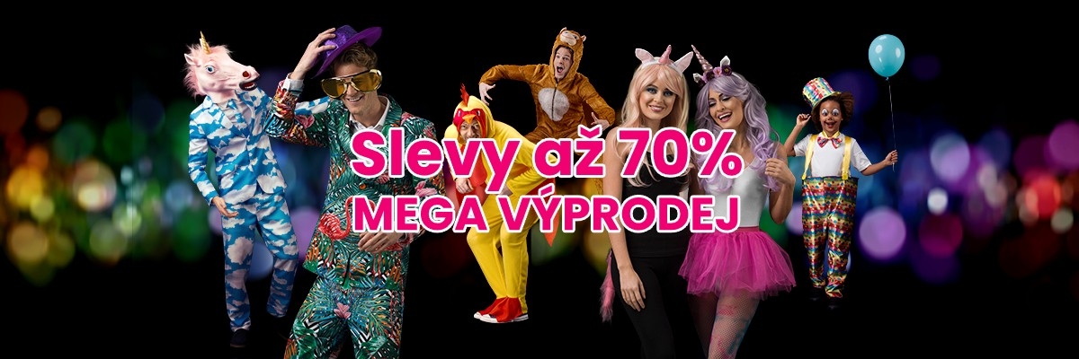 Partykostym.cz - karnevalové kostýmy, masky, doplňky a párty dekorace