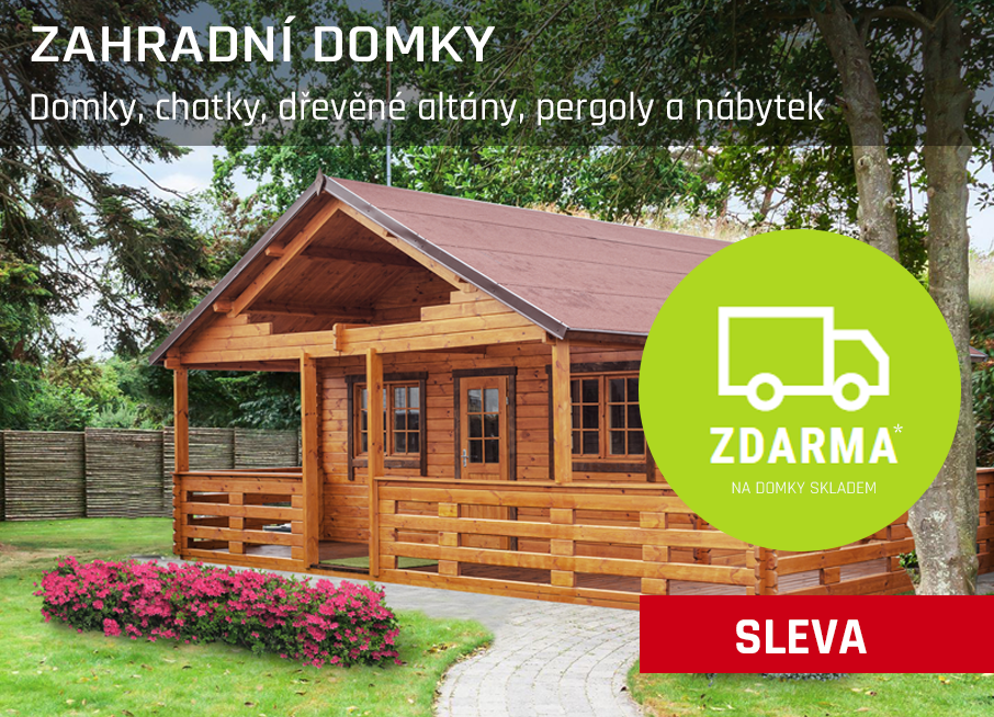 Nakupovat zahradní domek dřevěný