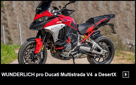 Wunderlich doplňky pro Ducati DesertX a Multistrada