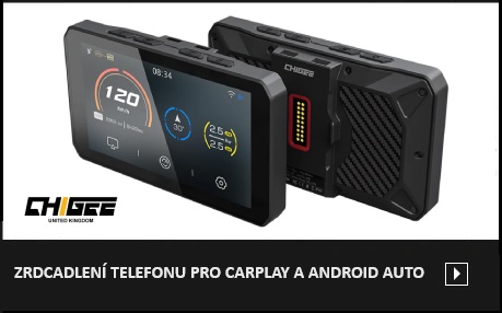 3 ZRDCADLENÍ TELEFONU PRO CARPLAY A ANDROID AUTO