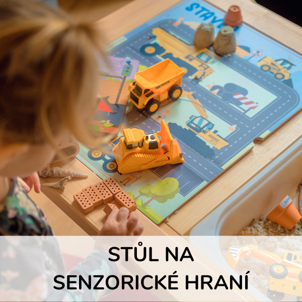 Stůl na senzorické hraní