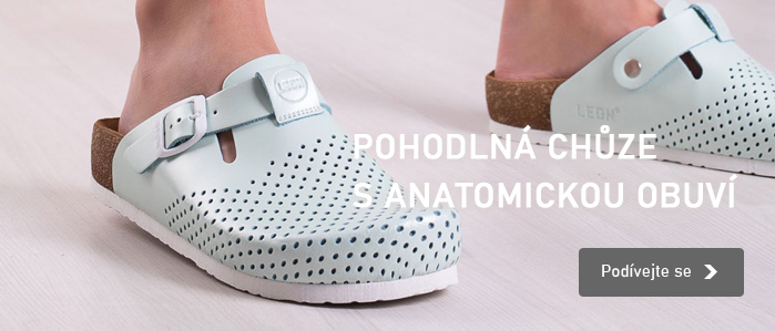 Pohodlná chůze s anatomickou obuví LEON