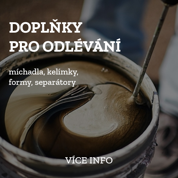Doplňkové produkty důležité pro odlévání epoxidové pryskyřice
