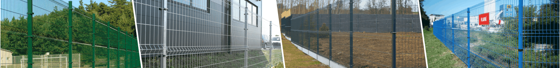 Typy plotových 3D panelů