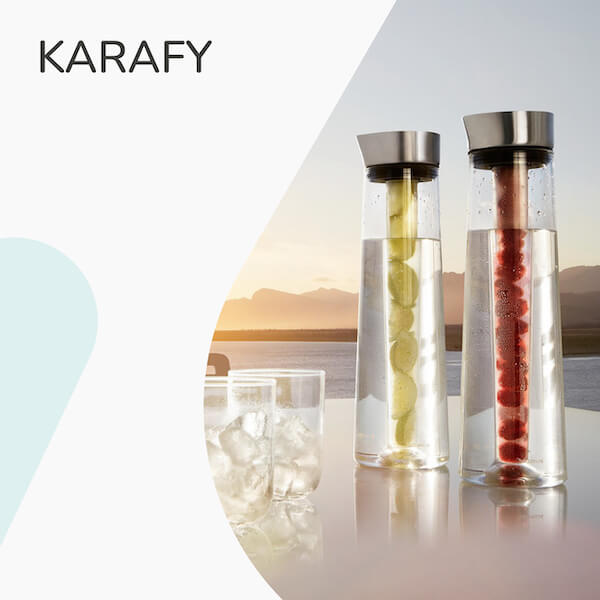 Karafy na vodu a víno