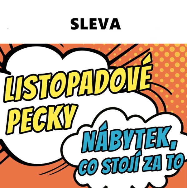 Listopadové pecky v Nábytek Paul