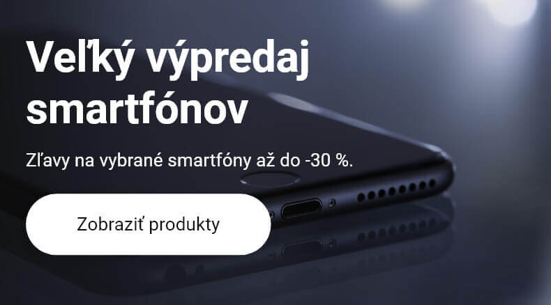 Zľavy na vybrané smartfóny
