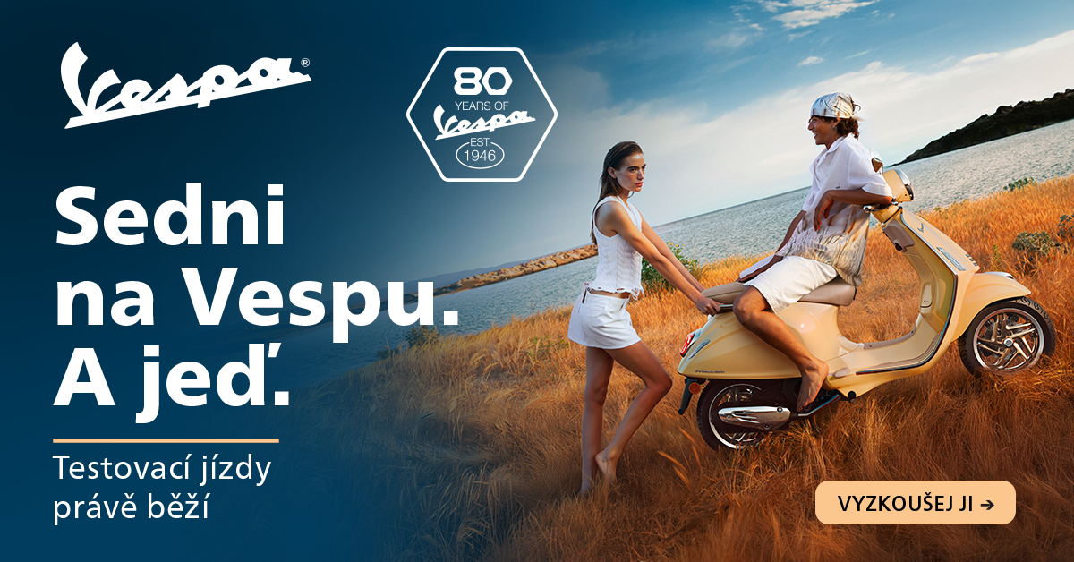 Sedni na Vespu