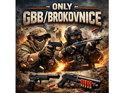 airsoft gbb brokovnice