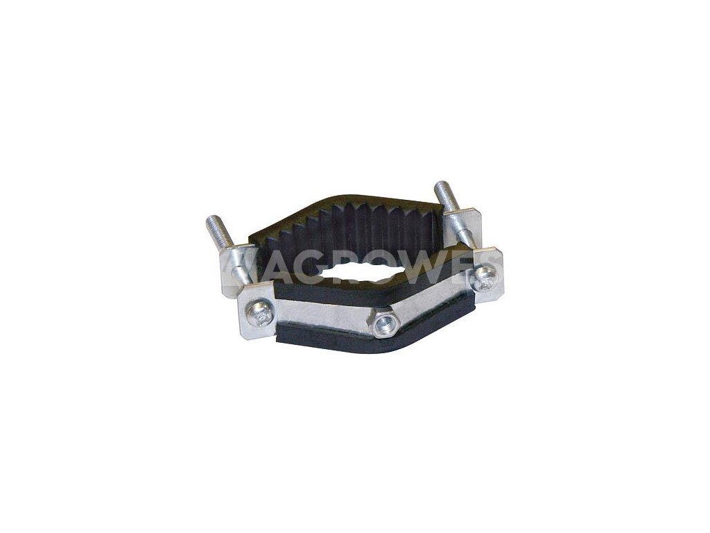 Objímka pro sloupky 35 - 70 mm, matice 6 mm