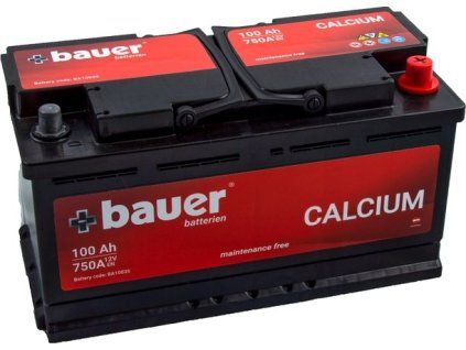 Akumulátor BAUER 12V/100Ah/750A