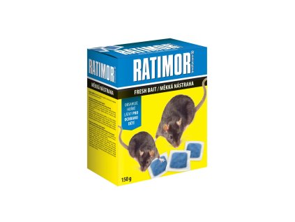 Návnada na myši Ratimor Brodifacoum měkká - 150 g