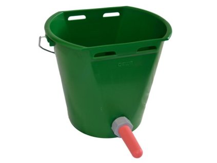 Kbelík pro telata s dudlíkem 8 l, bez držáku
