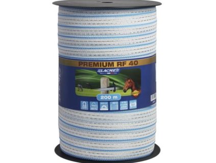 Polyetylenová páska pro elektrické ohradníky PREMIUM RF 40 mm