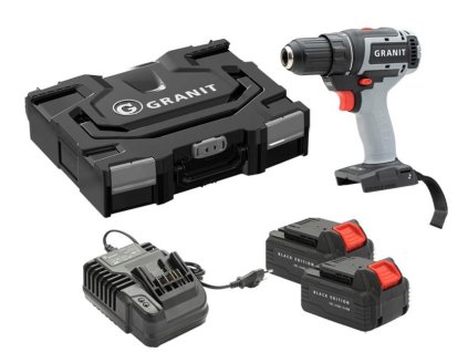 15246 vrtacka granit black edition aku 18v sada