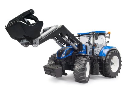 15483 traktor new holland s nakladacem