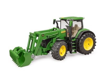 17679 traktor john deere 7r 350 s celnim nakladacem