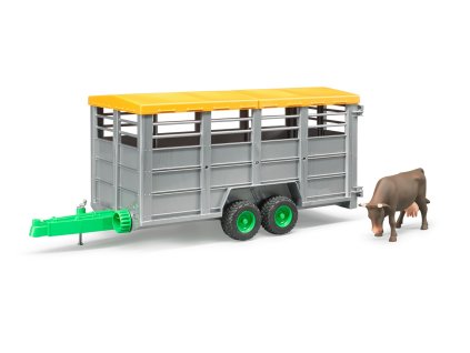 Velký přepravník na zvířata + figurka krávy