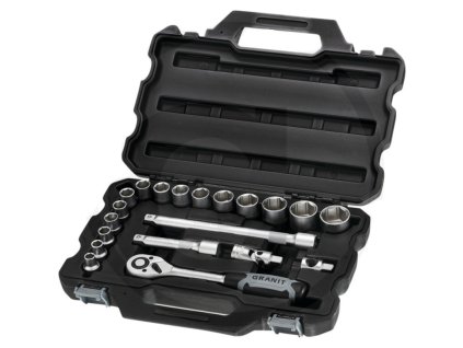 sada nastrcne gola klice 1 2 granit black edition superlock 20 dilna v kufriku