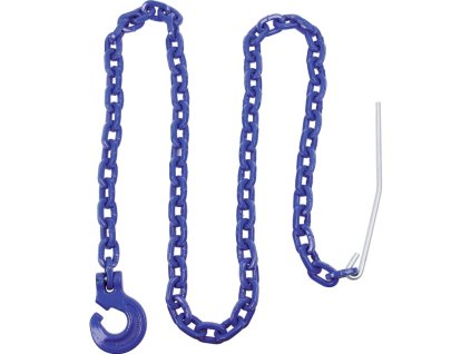 Vázací řetěz 8 mm, délka 2 m, G100 - modrý